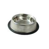 CANINE CARE DOG BOWL STAINLESS STEEL NON SKID & NON TIP [SIZE:300ML]