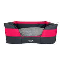 IT'S BED TIME DOG BED ALLTERRAIN BASKET [SIZE:LARGE COLOUR:RED]