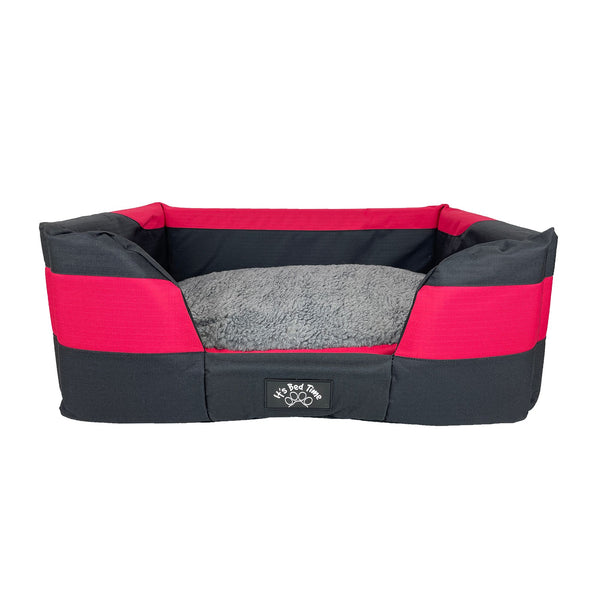 IT'S BED TIME DOG BED ALLTERRAIN BASKET [SIZE:XLARGE COLOUR:RED]
