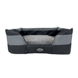 IT'S BED TIME DOG BED ALLTERRAIN BASKET [SIZE:LARGE COLOUR:GREY]