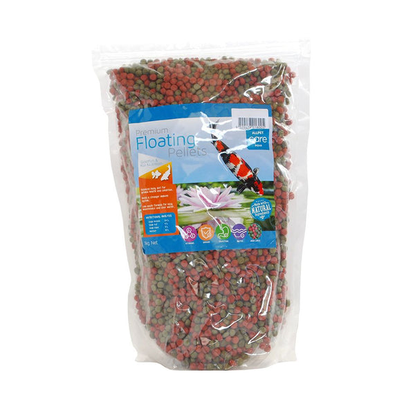 AQUACARE FLOATING PELLETS LARGE 8MM 20KG 