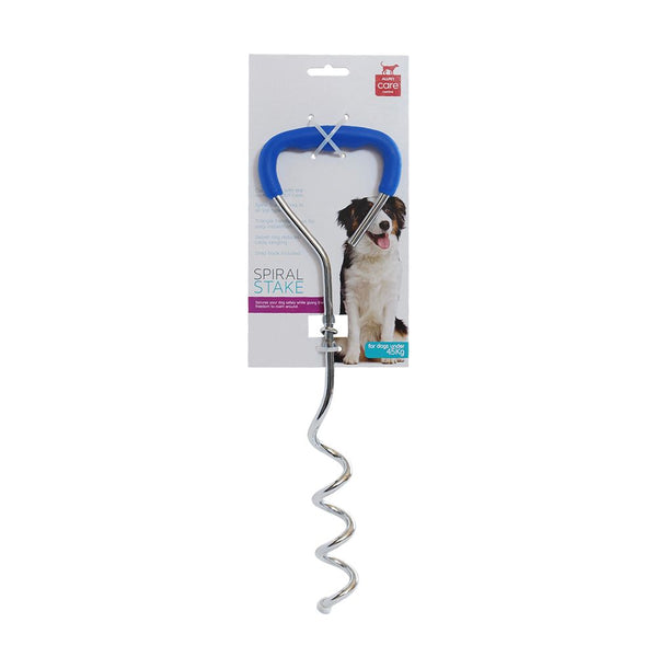 CANINE CARE TIEOUT STAKE SPIRAL