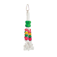 AVIAN CARE BIRD TOY WOOD & ROPE 25X5CM