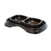 CANINE CARE DOG BOWL DOG PLASTIC ANT FREE DOUBLE 