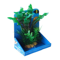 AQUA CARE PLANT AQUARIUM DECOR RESIN BASE 20CM [VARIETY:#012]