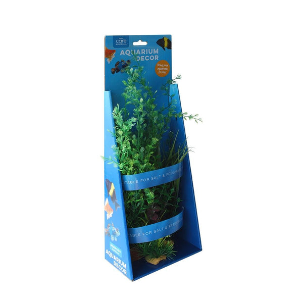 AQUA CARE PLANT AQUARIUM DECOR MULTI PACK LARGE  #024