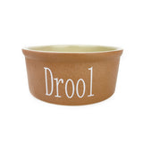 BARKLEY & BELLA DOG BOWL CERAMIC [VARIETY:DROOL]