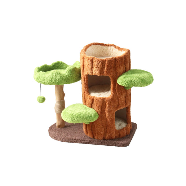 CATTITUDE CAT SCRATCHER PLAYGROUND TREE TOP TRANQUILITY (BOXED)