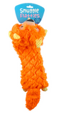 SNUGGLE FLATTIES DOG TOY [VARIETY:ORANGE SQUIRREL]