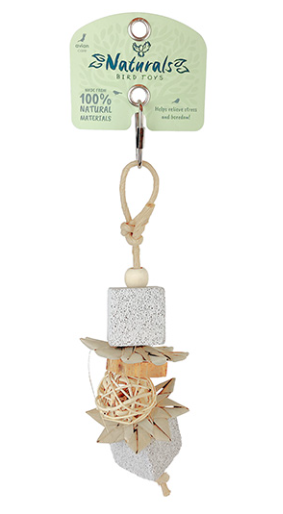 AVIAN CARE BIRD TOY NATURALS  STONE BLOCK SMALL