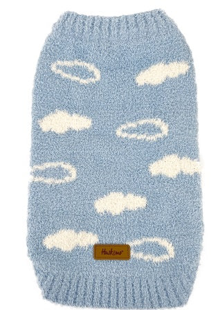 HUSKIMO JUMPER CLOUDS [SIZE:22CM COLOUR:BABY BLUE]