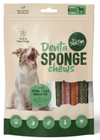IT'S TREAT TIME DOG DENTA SPONGE CHEWS STICKS STAR [SIZE:MEDIUM SIZE:9 PACK]