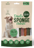 IT'S TREAT TIME DOG DENTA SPONGE CHEWS STICKS STAR [SIZE:MEDIUM SIZE:9 PACK]
