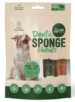 IT'S TREAT TIME DOG DENTA SPONGE CHEWS STICKS STAR [SIZE:LARGE SIZE:6 PACK]