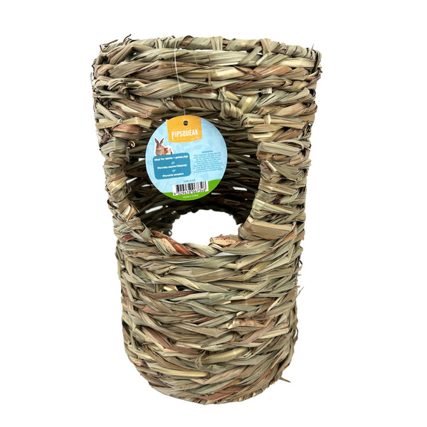 PIPSQUEAK SEAGRASS RABBIT TUNNEL [SIZE:LARGE]