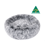 SPG DOG BED CURL UP CLOUD CALMING [SIZE:SMALL COLOUR:DOVE GREY]