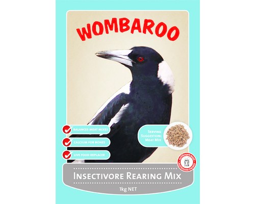 WOMBAROO INSECTIVORE REARING MIX [WEIGHT:1KG]