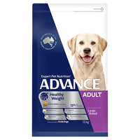 ADVANCE DOG DRY HEALTHY WEIGHT LARGE BREED CHICKEN & RICE 13KG