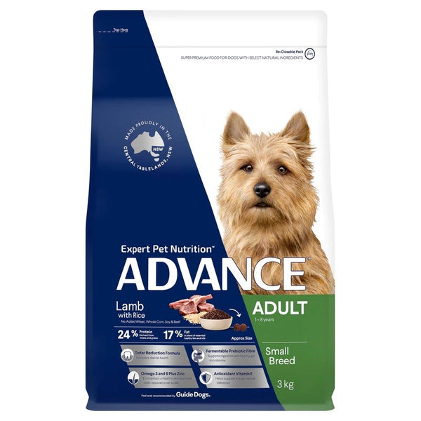 ADVANCE DOG DRY ADULT SMALL BREED LAMB & RICE