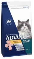 ADVANCE CAT DRY ADULT HEALTHY AGEING 8+ YEARS CHICKEN 2KG