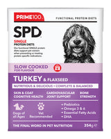 PRIME 100 SPD SLOW COOKED 354G [FLAVOUR:TURKKEY & FLAXSEED]