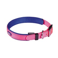 KAZOO DOG COLLAR NYLON ACTIVE BLOOM/BURST [SIZE:26-33CM - SMALL]