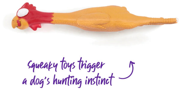 KAZOO DOG TOY CHEEKY CHICKEN [SIZE:LARGE - 41CM]