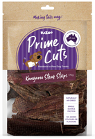 KAZOO PRIME CUTS KANGAROO STEAK STRIPS 500G