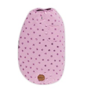 KAZOO DOG COAT SNUGGIE PINK STAR [SIZE:XXSMALL - 27CM]