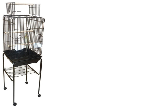 BONO FIDO BIRD CAGE COCKATEIL 46x46x130cm WITH STAND (BOXED)