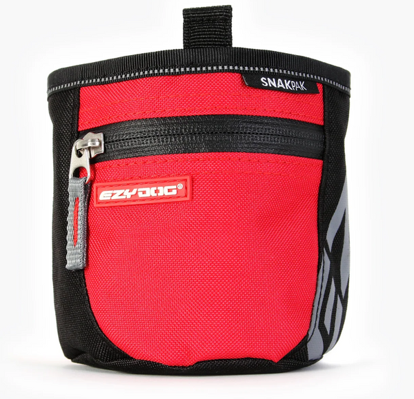 EZYDOG SNAKPAK TREAT BAG RED