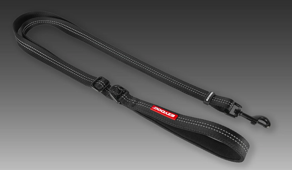 EZYDOG ESSENTIAL ADJUSTABLE LEASH BLACK [SIZE:SMALL]