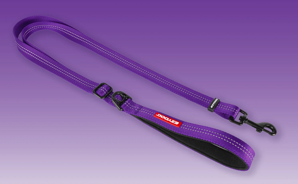 EZYDOG ESSENTIAL ADJUSTABLE LEASH PURPLE [SIZE:SMALL]
