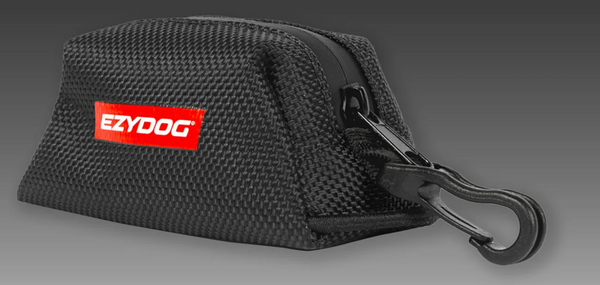 EZYDOG ESSENTIAL POOP BAG HOLDER BLACK