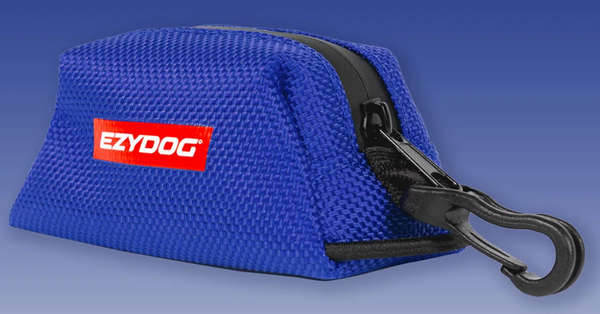 EZYDOG ESSENTIAL POOP BAG HOLDER BLUE