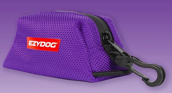 EZYDOG ESSENTIAL POOP BAG HOLDER PURPLE