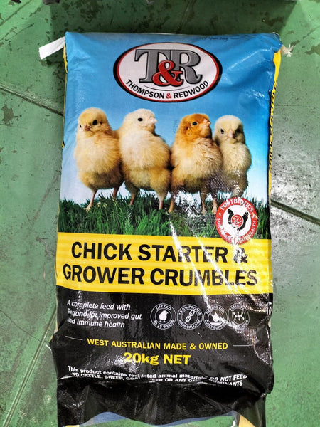 T&R CHICK STARTER CRUMBLE 20KG 