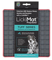 LICKIMAT DOG PLAYDATE TUFF [COLOUR:RED]