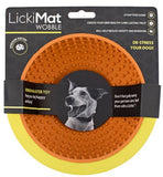 LICKIMAT DOG WOBBLE [COLOUR:ORANGE]