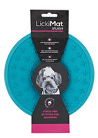 LICKIMAT DOG SPLASH WALL & FLOOR SUCTION [COLOUR:TURQUOISE]