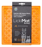 LICKIMAT DOG BUDDY ORIGINAL [COLOUR:ORANGE]