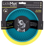 LICKIMAT DOG WOBBLE [COLOUR:TURQUOISE]