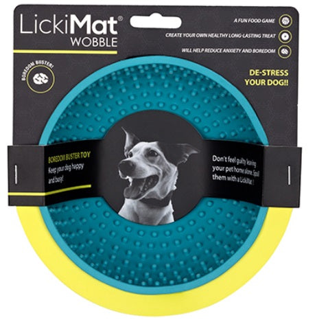LICKIMAT DOG WOBBLE [COLOUR:TURQUOISE]