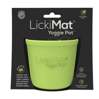 LICKIMAT YOGGIE POT [COLOUR:GREEN]