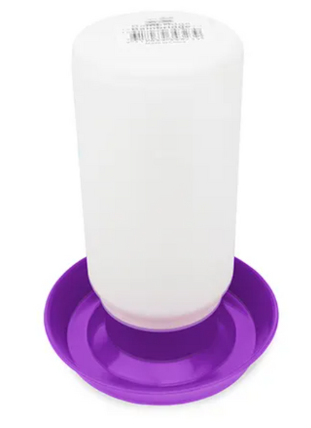 BAINBRIDGE POULTRY DRINKER STRAIGHT 1 LITRE PURPLE