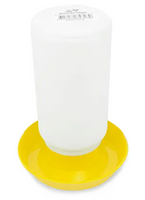 BAINBRIDGE POULTRY DRINKER STRAIGHT 1 LITRE YELLOW