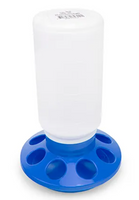 BAINBRIDGE POULTRY FEEDER STRAIGHT 1KG BLUE 
