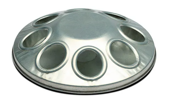 BAINBRIDGE GALVANISED CHICK FEEDER 8 HOLE