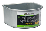 BAINBRIDGE GALVANISED STEEL D FEEDER WITH HOOKS [SIZE:10.5CM]