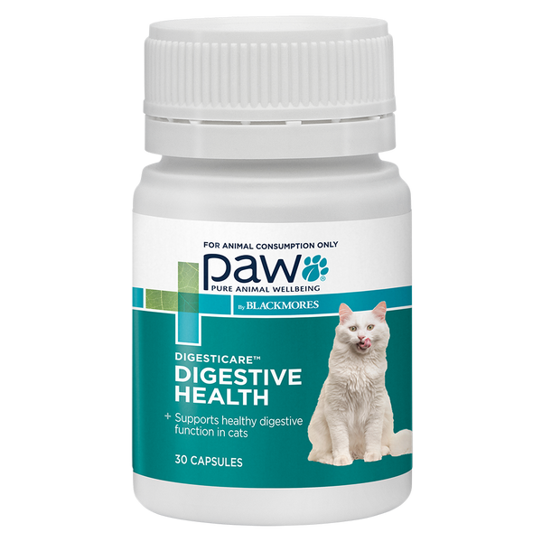 BLACKMORES PAW DIGESTICARE FOR CATS 30 CAPSULES